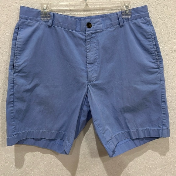 Brooks Brothers ‘346’ Shorts Blue Size 36 - Picture 1 of 4